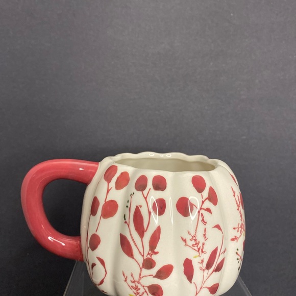 Anthropology Floral Pumpkin mug - Picture 3 of 8